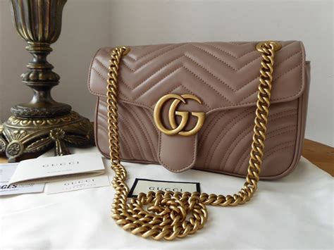 gucci matelasse porcelain rose mini|GUCCI GG Marmont 2.0 mini embellished matelassé leather .